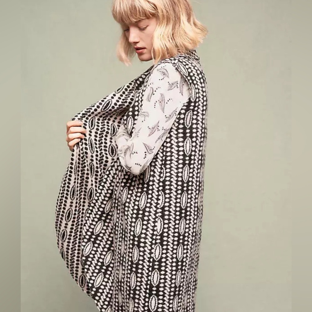 NEW Moth Draped Sweater Vest XS